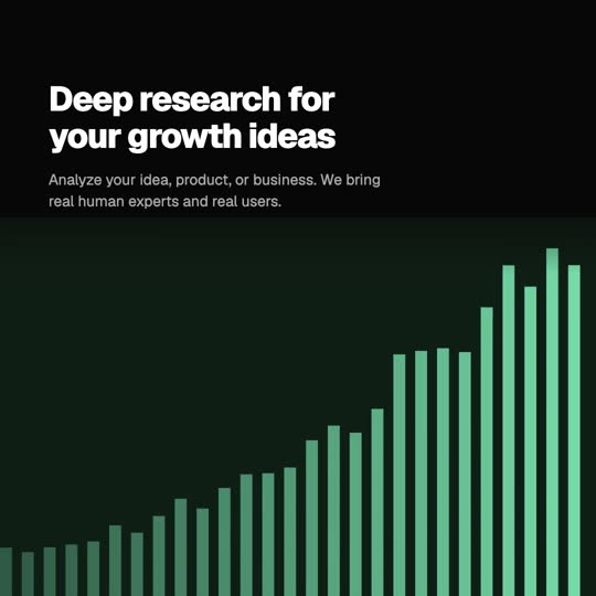Research frame from a Trood Growth reel